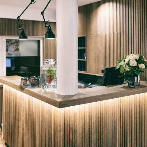 Rezeption Hotel Design
