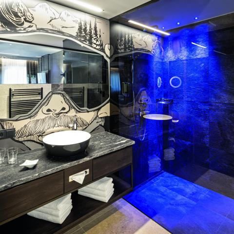 Bad Dusche Design Tirol