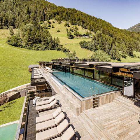 Ruheraum Lounge Innenarchitektur Südtirol Design