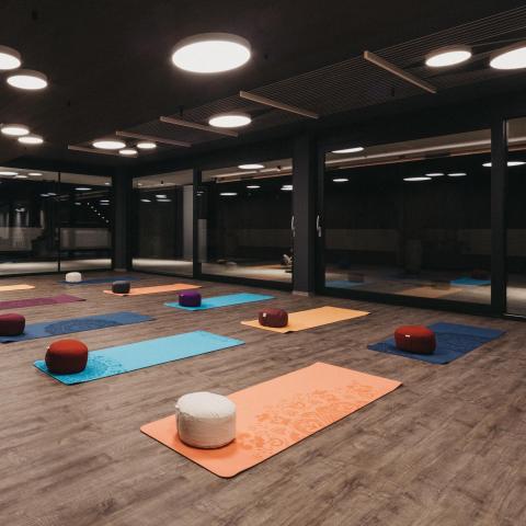 Wellness Yoga Innenarchitektur Entspannung