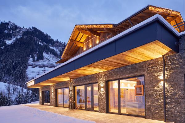 Aussicht Berge Erholung Design Hotel 