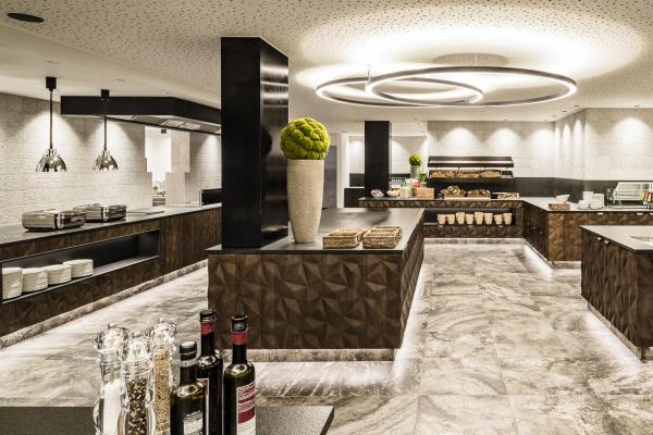 Buffet Hotel Innenarchitektur