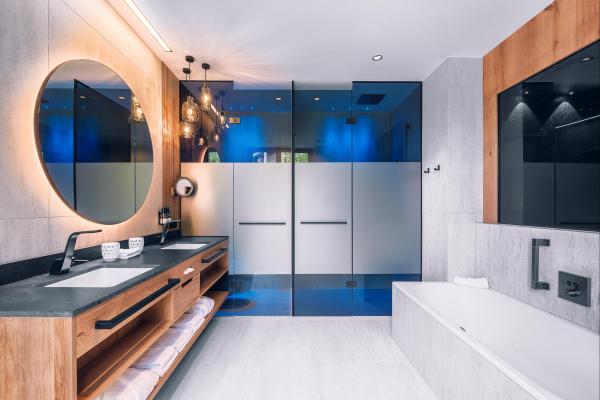 Wellness Hotel Design Familiensuite Innenarchitektur Tirol